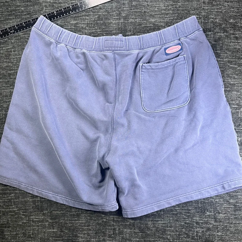 Vineyard Vines Sweat Shorts Mens XXL Blue Elastic Drawstring French Terry 0356